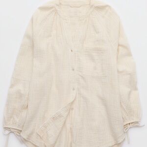 Aerie daybreak coverup shirt NWT